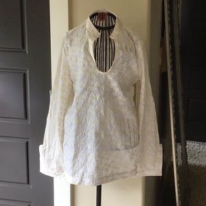 NEW Embroidered Long Sleeve Tunic with Stars